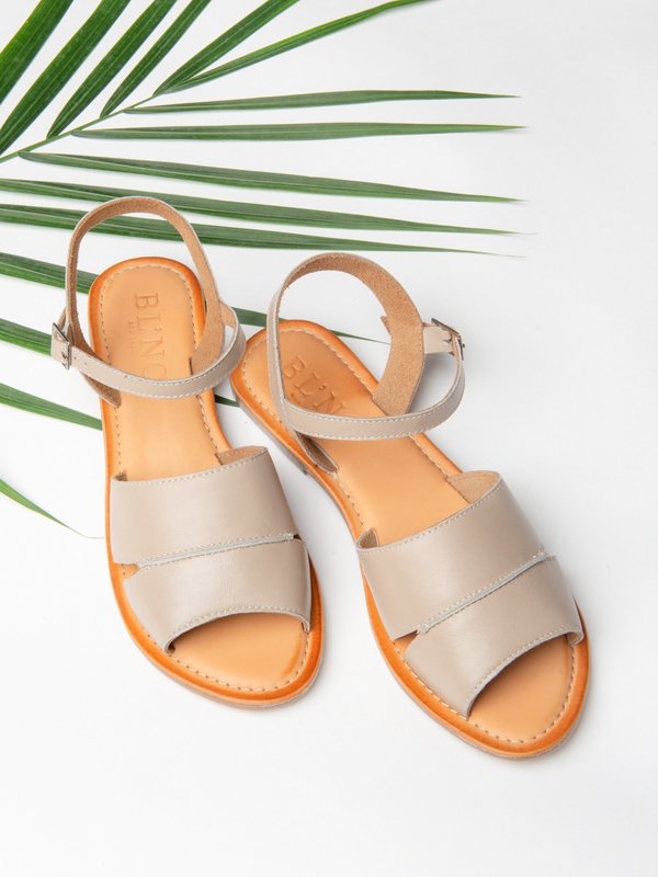 Ankle Strap Sandal_Taupe Ankle Strap Sandal_Taupe