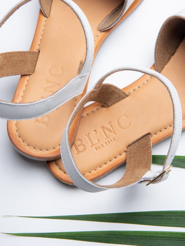 Ankle Strap Sandal_White Ankle Strap Sandal_White