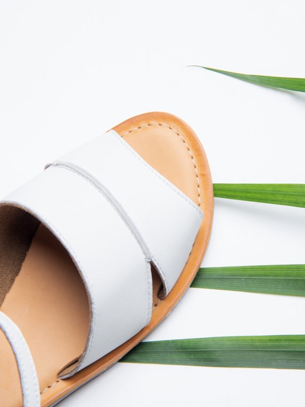 Ankle Strap Sandal_White Ankle Strap Sandal_White