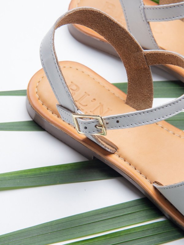 Ankle Strap Sandal_White Ankle Strap Sandal_White