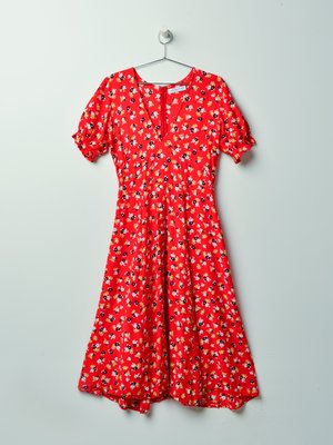 ARI MIDI DRESS_RED ARI MIDI DRESS_RED