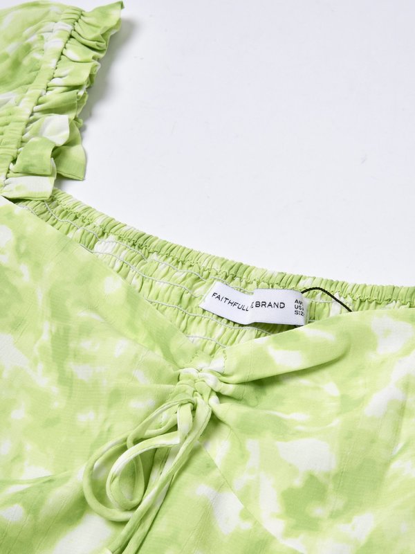 ARIANNE MINI DRESS_LIME ARIANNE MINI DRESS_LIME