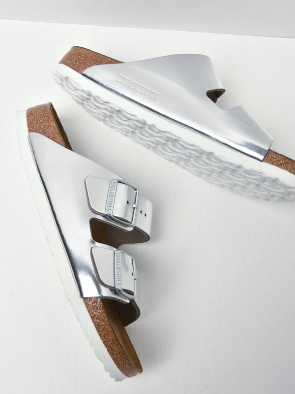 ARIZONA SF LEATHER_METALLIC SILVER ARIZONA SF LEATHER_METALLIC SILVER