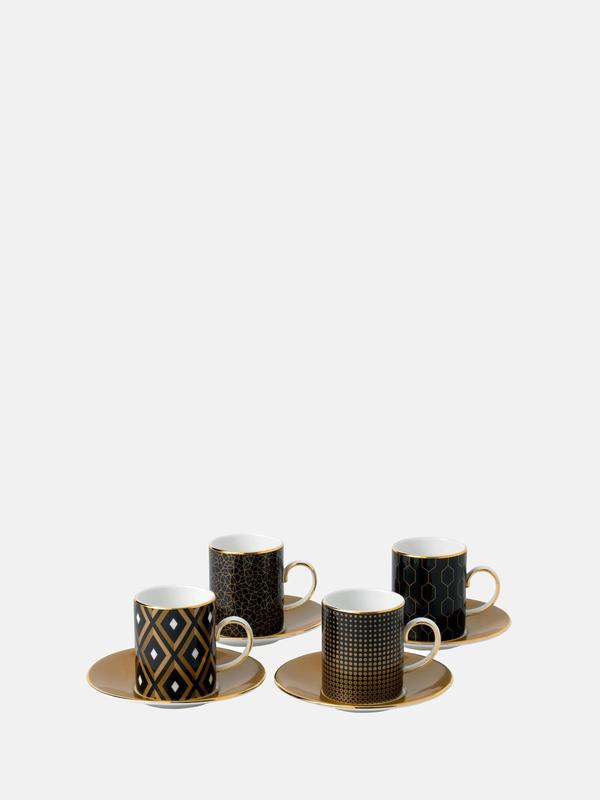 Arris Accent Espresso Cup and Saucer, S4 Arris Accent Espresso Cup and Saucer, S4
