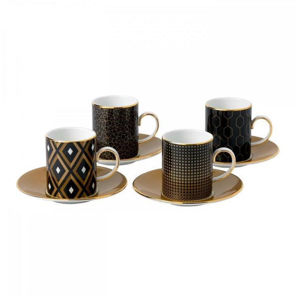 Arris Accent Espresso Cup and Saucer, S4 Arris Accent Espresso Cup and Saucer, S4