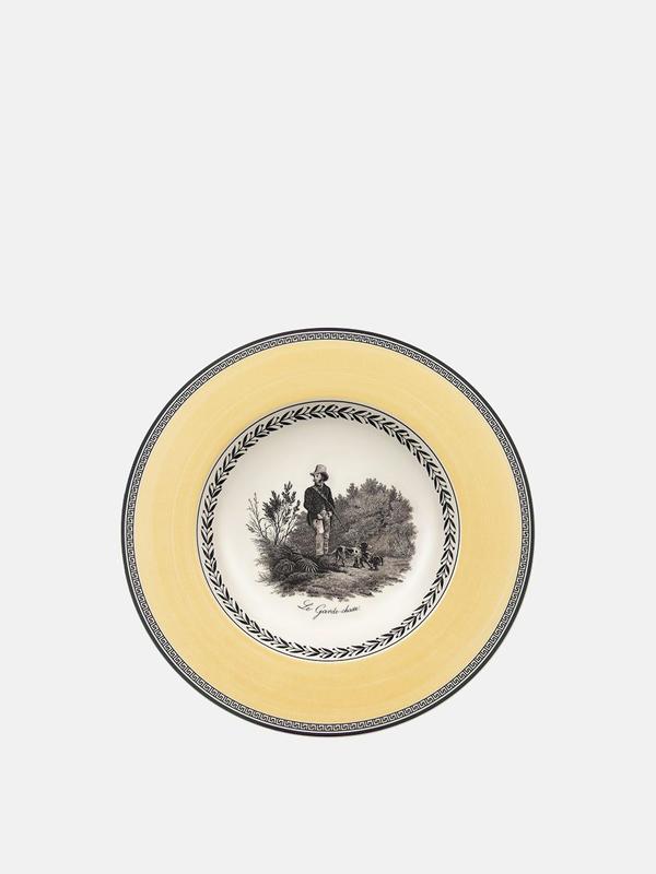 Audun Chasse Soup Bowl 9 1/2in Set Of 2 Audun Chasse Soup Bowl 9 1/2in Set Of 2
