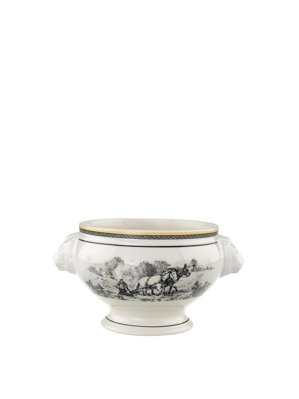Audun Ferme Lion Head Soup Bowl 20oz Audun Ferme Lion Head Soup Bowl 20oz
