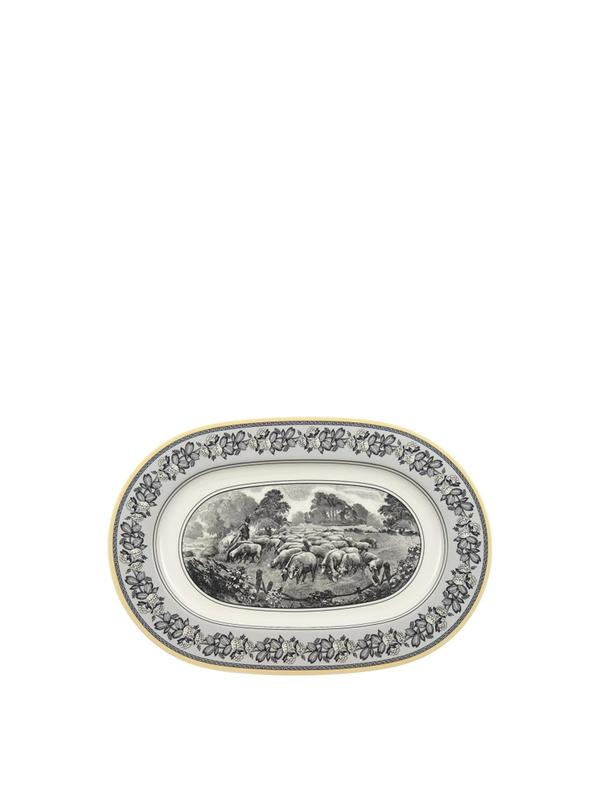 Audun Ferme Oval Plate 13 1/4in Audun Ferme Oval Plate 13 1/4in