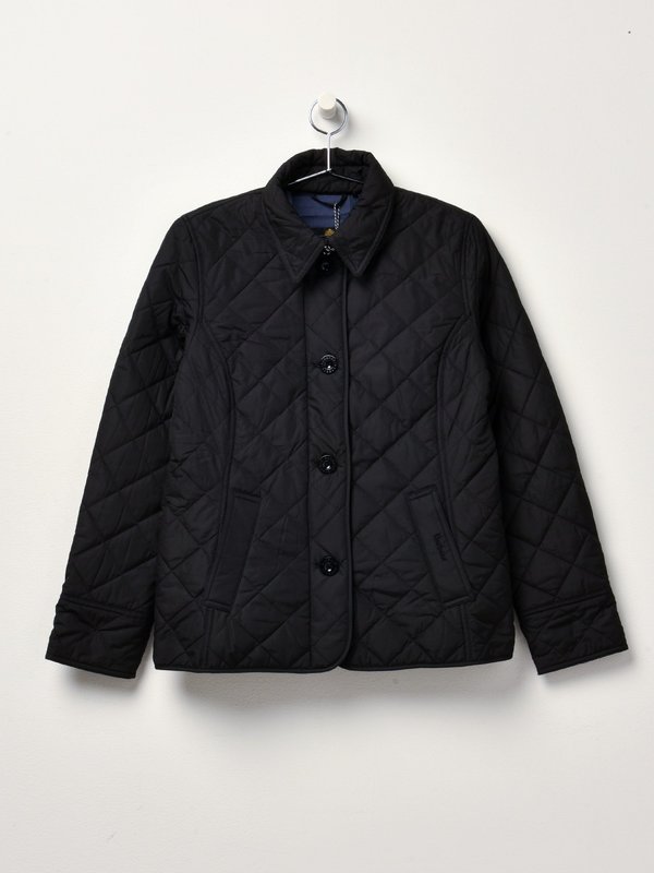 BARBOUR FORTH QUILT_BLACK/BLUE BARBOUR FORTH QUILT_BLACK/BLUE
