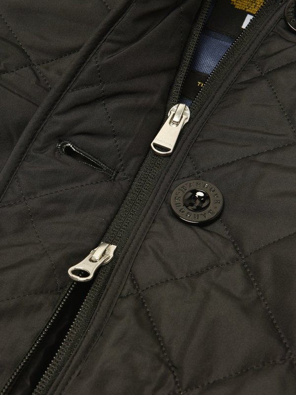 BARBOUR FORTH QUILT_BLACK/BLUE BARBOUR FORTH QUILT_BLACK/BLUE