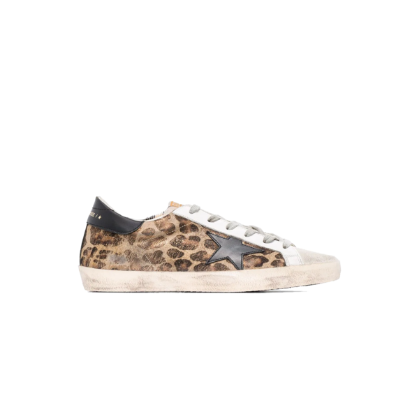 Golden Goose Superstar Sneakers - Leopard Horsy | Garmentory