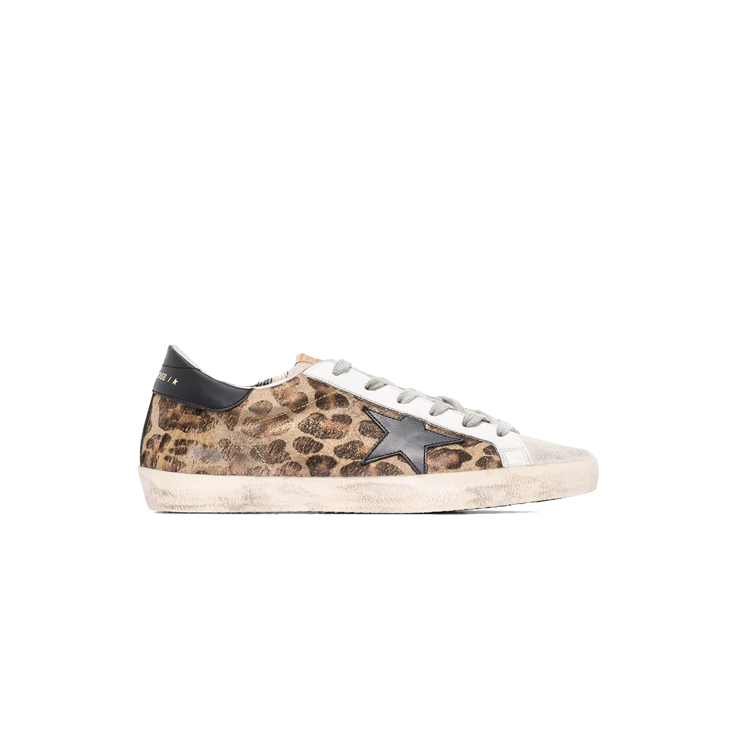 【関税&送料込】Golden Goose Vce Penstar Sneaker In Leopard GOLDEN GOOSE Superstar Penstar distressed leather, leopard