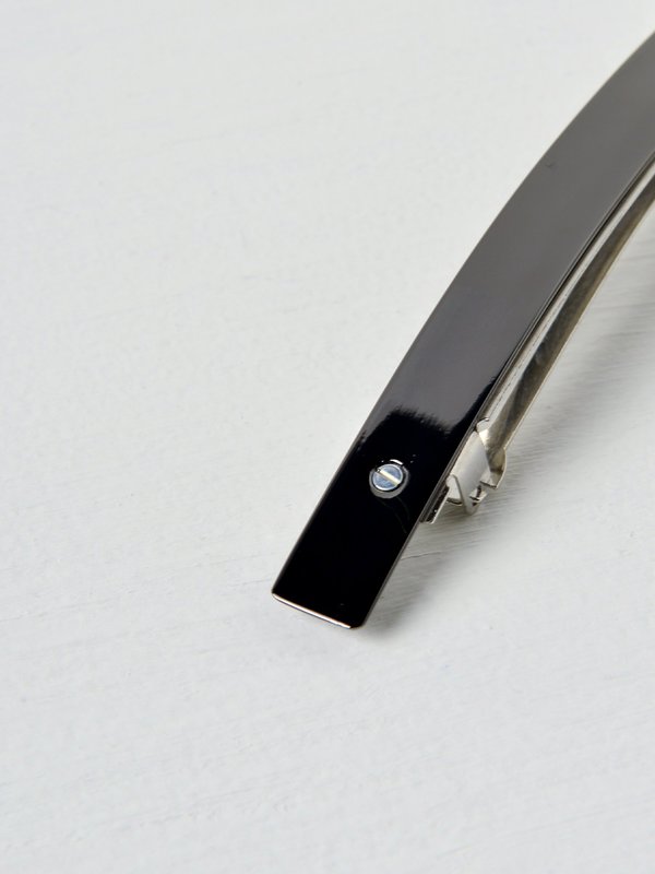 Barrette 021 XL argent noir / black silver Barrette 021 XL argent noir / black silver
