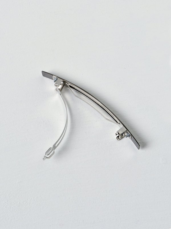 Barrette 021 XL argent noir / black silver Barrette 021 XL argent noir / black silver