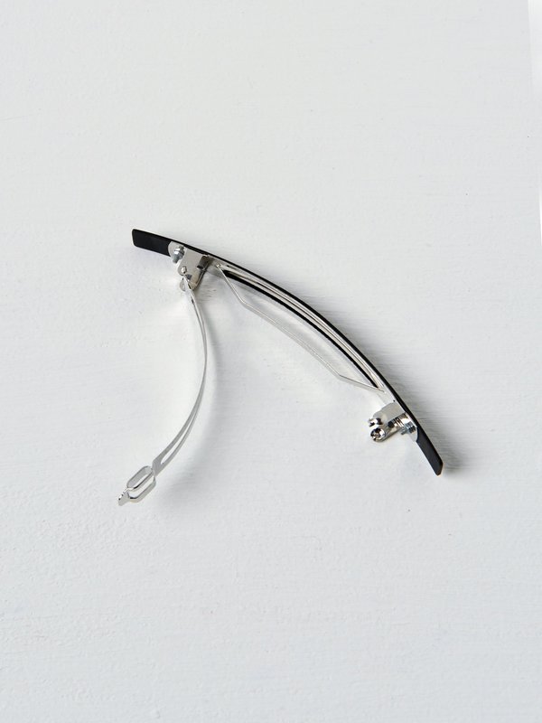 Barrette 021 XL noir velour / velvet black Barrette 021 XL noir velour / velvet black