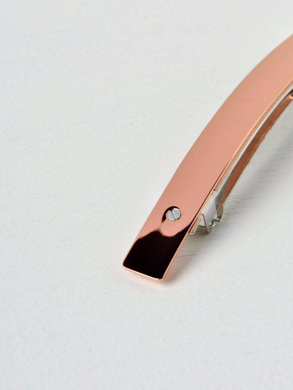 Barrette 021 XL or rose / pink gold Barrette 021 XL or rose / pink gold