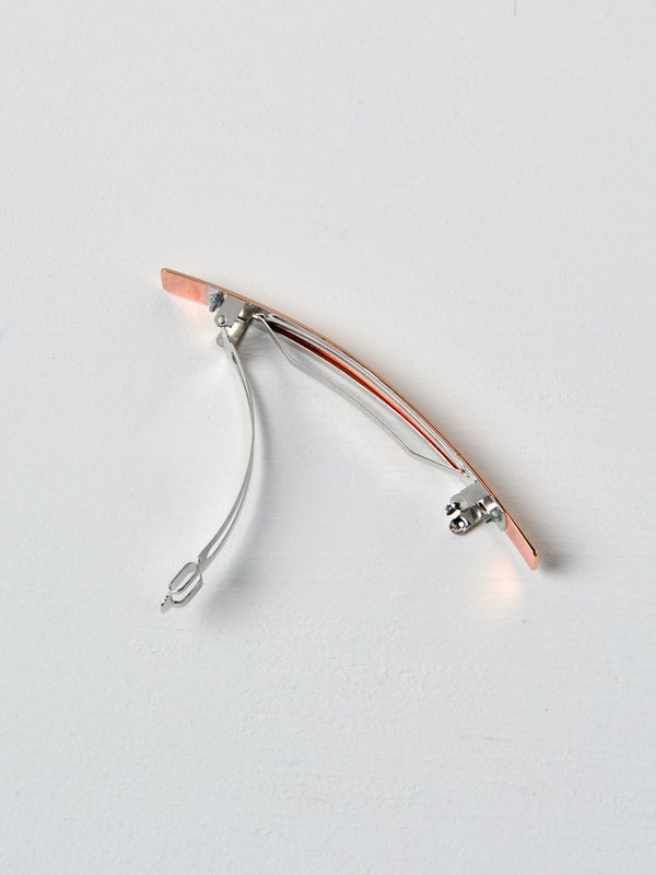 Barrette 021 XL or rose / pink gold Barrette 021 XL or rose / pink gold