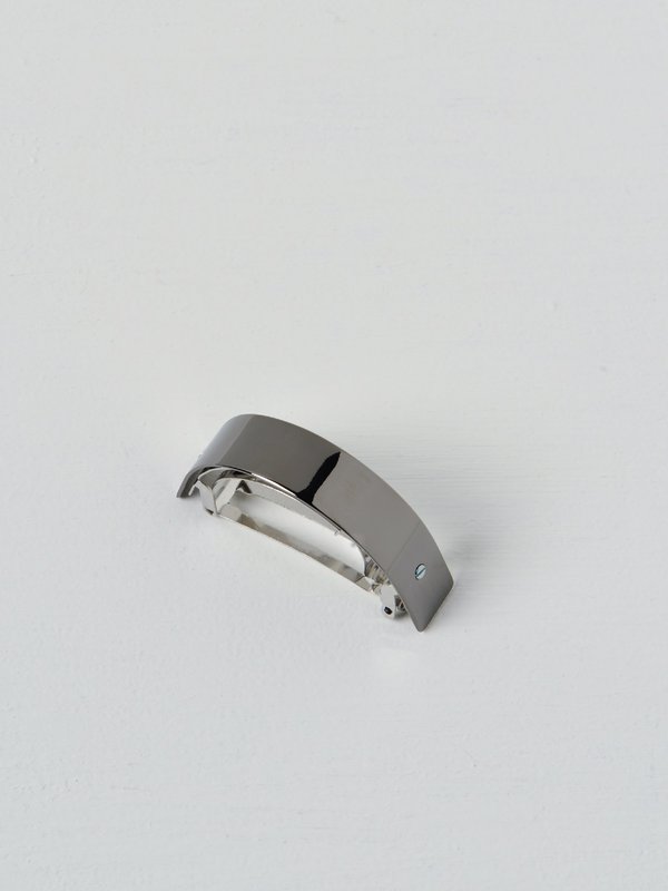 Barrette 046 argent noir / black silver Barrette 046 argent noir / black silver