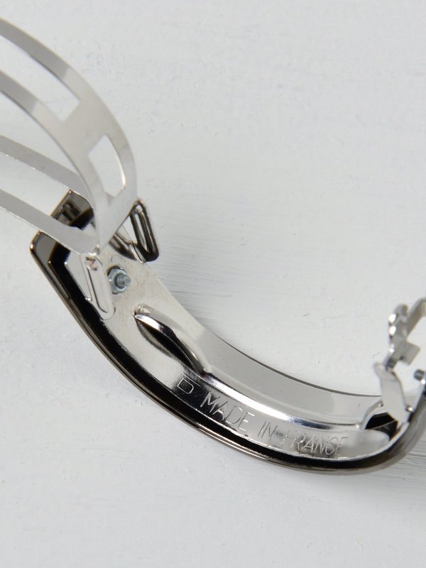 Barrette 046 argent noir / black silver Barrette 046 argent noir / black silver