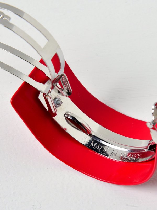 Barrette 047 rouge fuschia / fuschia red Barrette 047 rouge fuschia / fuschia red