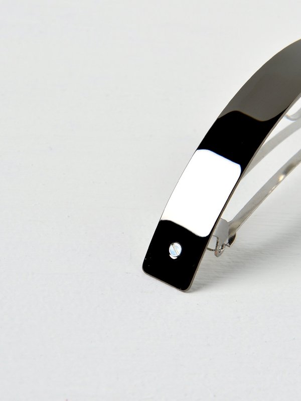Barrette 054 argent noir / black silver Barrette 054 argent noir / black silver