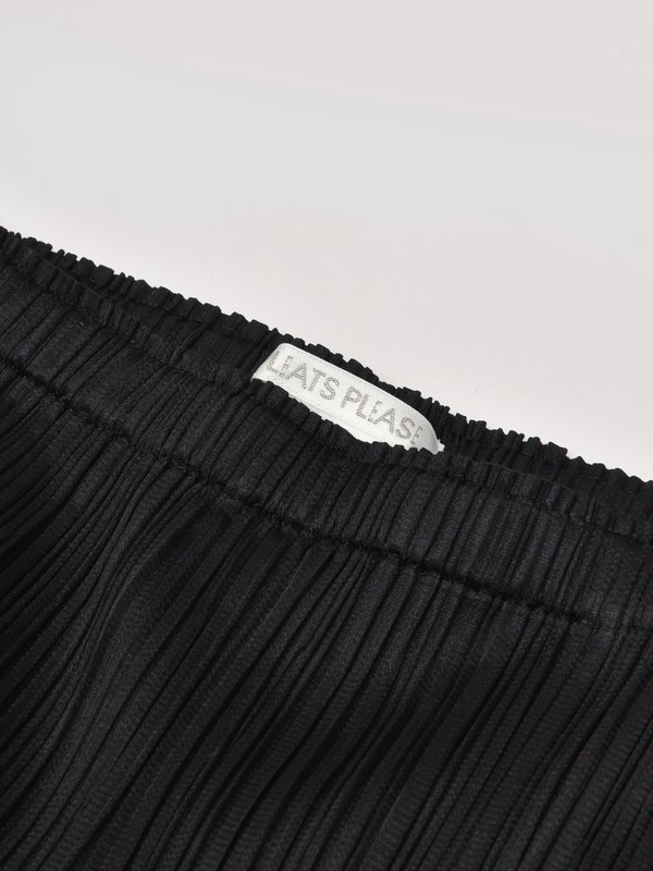 BASIC CROPPED PANTS_15 BLACK BASIC CROPPED PANTS_15 BLACK