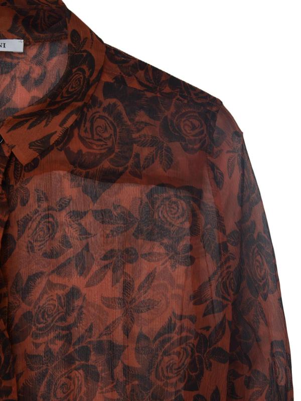 Beaumont Chiffon_Blouse_Brandy Brown Beaumont Chiffon_Blouse_Brandy Brown