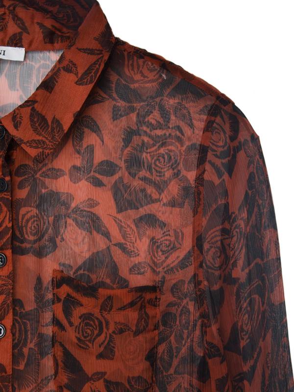 Beaumont Chiffon_Dress_Brandy Brown Beaumont Chiffon_Dress_Brandy Brown