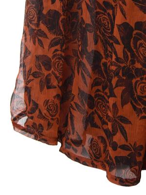 Beaumont Chiffon_Dress_Brandy Brown Beaumont Chiffon_Dress_Brandy Brown