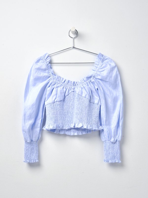 BEL ROSE TOP_BLUE BEL ROSE TOP_BLUE