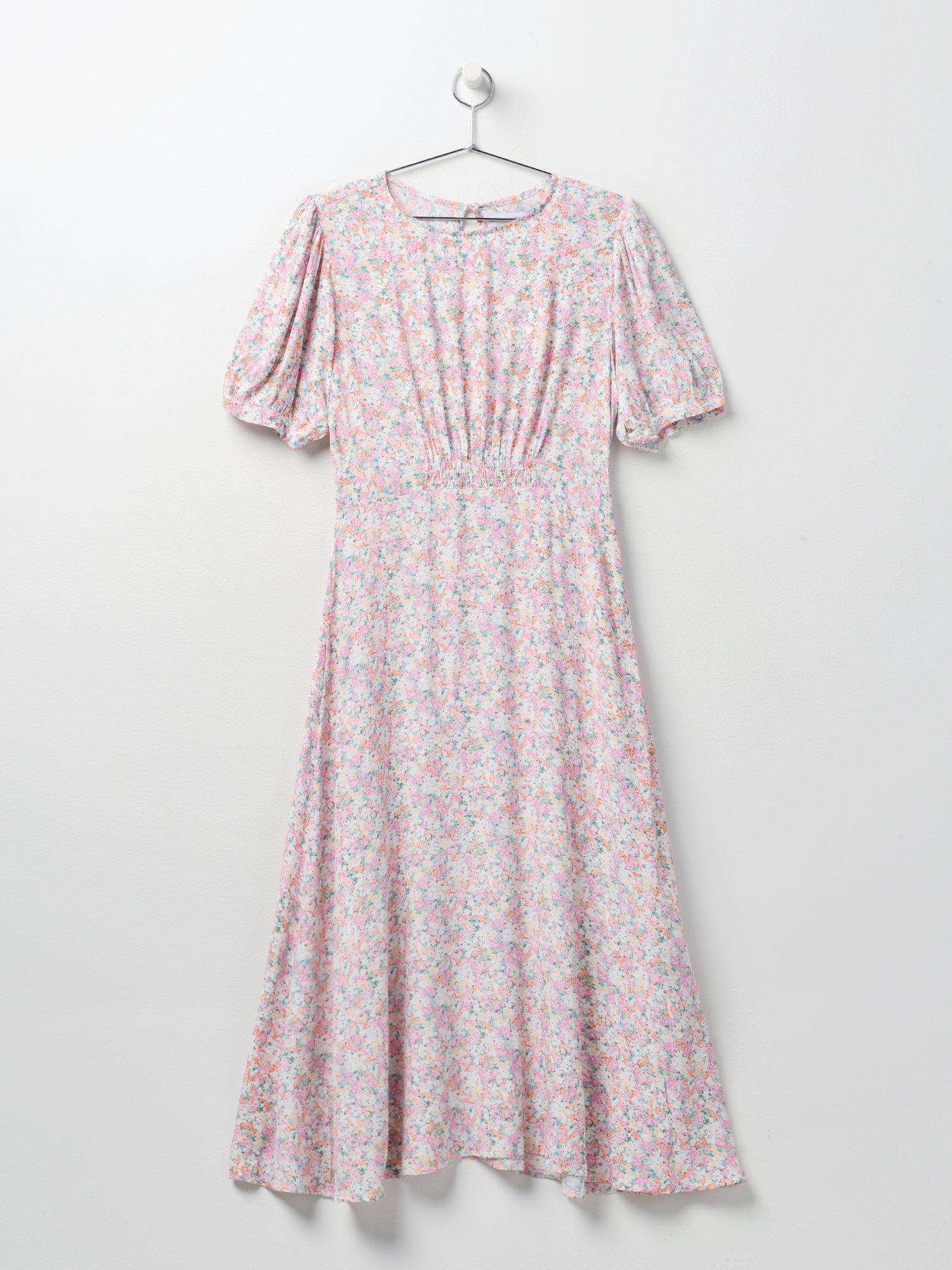 knee length dresses for ladies Iben Midi Dress White