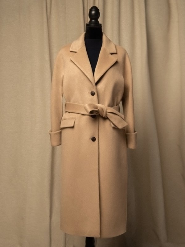 Belted Coat_Camel Belted Coat_Camel
