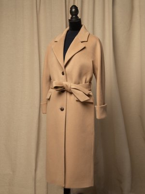Belted Coat_Camel Belted Coat_Camel