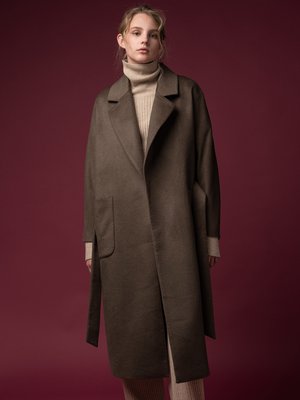 Belted Coat_Cocoa Brown Belted Coat_Cocoa Brown