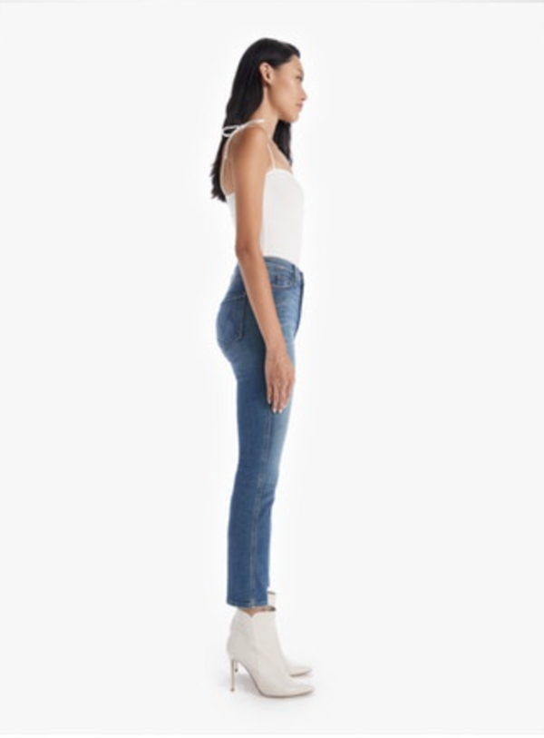 即発 MOTHER THE DOUBLE DAZZLER 10086-686-LBO Mother Denim Mother The Double Dazzler Jeans - Leaps and