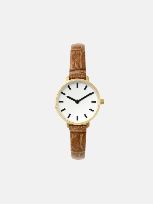Beverly (Croc) - Gold/Beige/White Beverly (Croc) - Gold/Beige/White