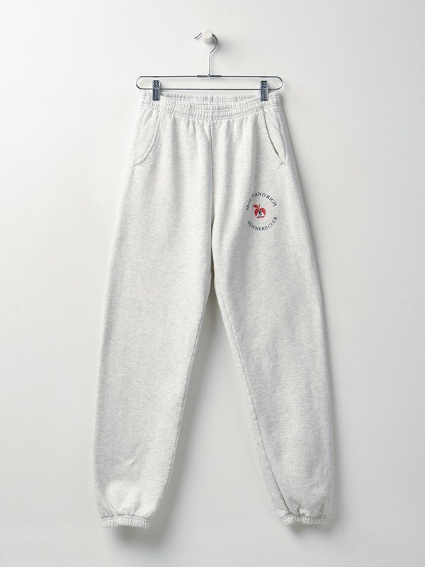 Big Apple Sweatpant_Heather Gray/Red/Black Big Apple Sweatpant_Heather Gray/Red/Black