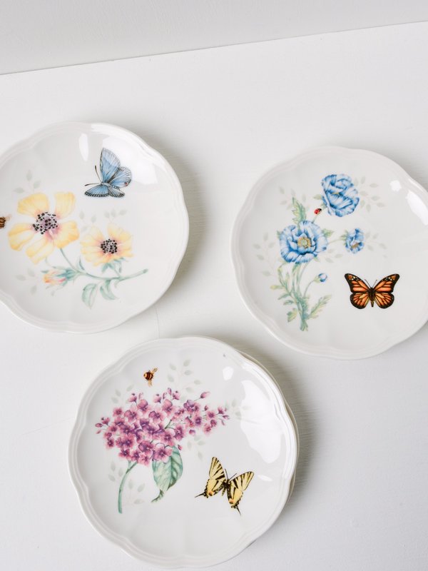 Butterfly Meadow Party Plates Set Of 6 Butterfly Meadow Party Plates Set Of 6