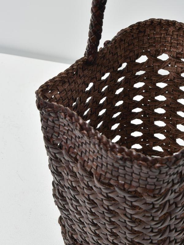 CANNAGE BUCKET SMALL_DARK BROWN CANNAGE BUCKET SMALL_DARK BROWN