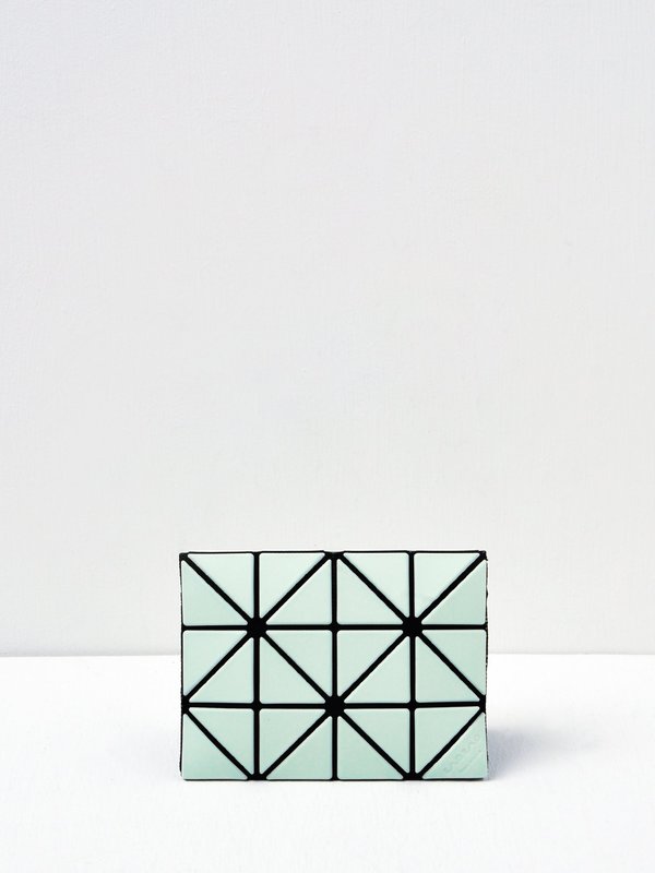 小物 BAOBAO/CARD WALLET/ASH GREEN BAO BAO ISSEY MIYAKE CARD CASE - LT.GREENXGREEN | Garmentory