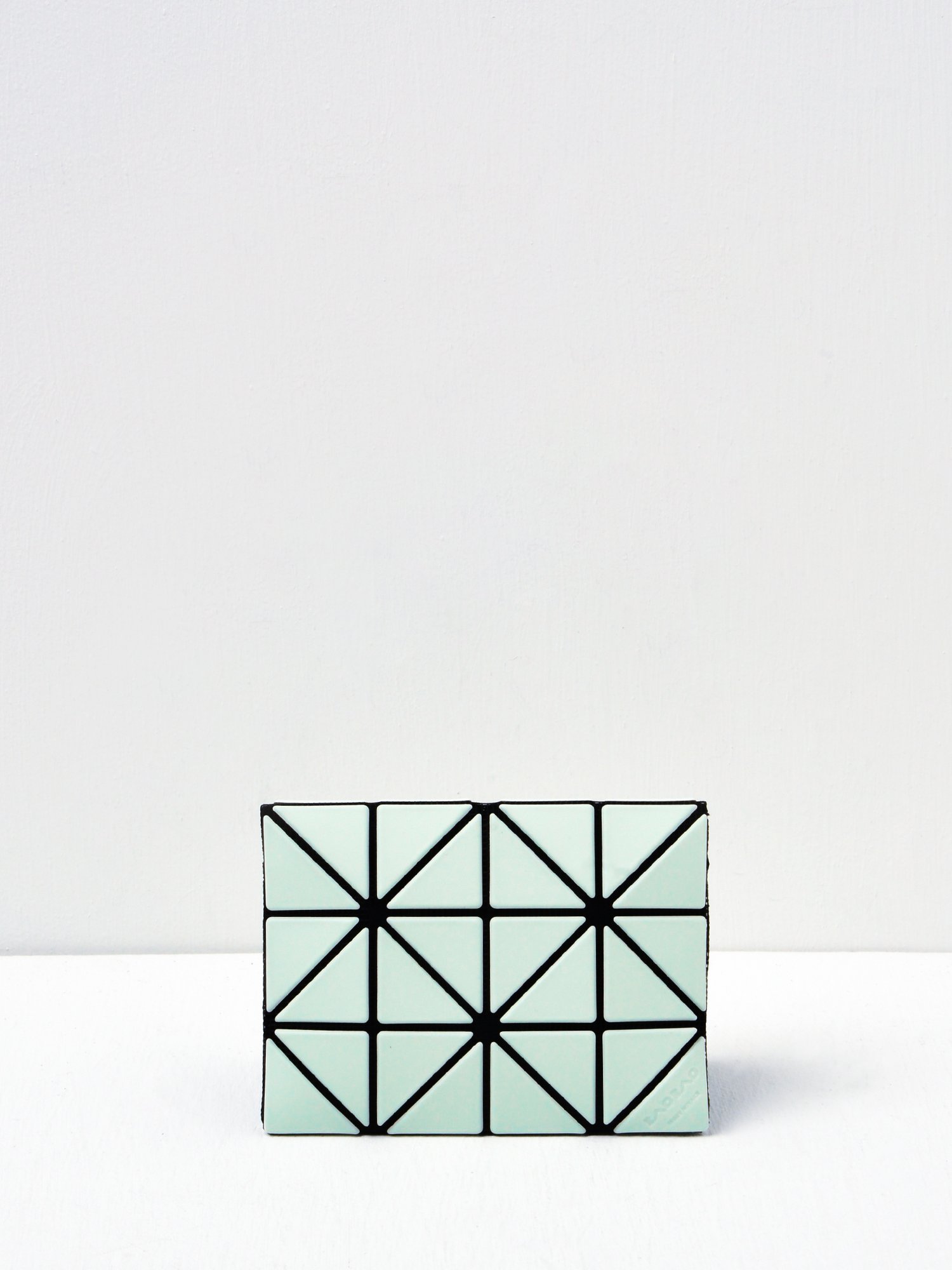 BAO BAO ISSEY MIYAKE CARD CASE - LT.GREENXGREEN | Garmentory