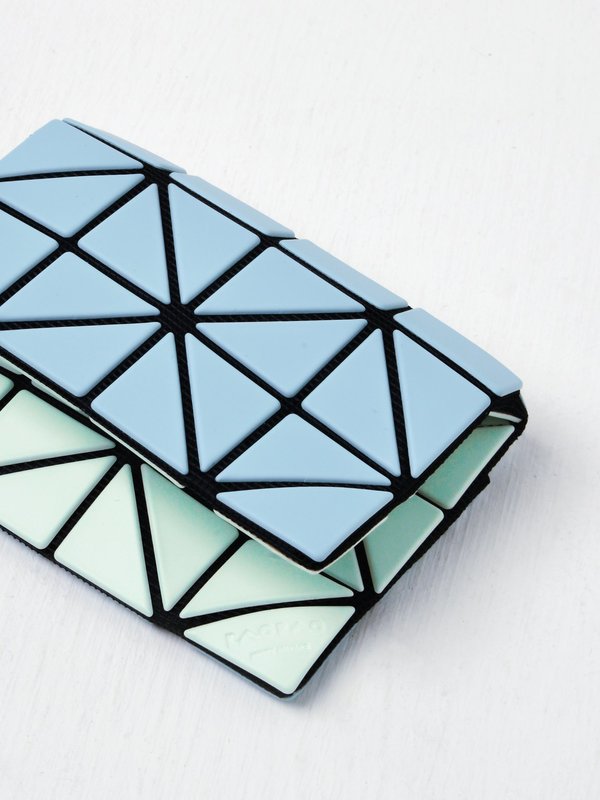 BAO BAO ISSEY MIYAKE CARD CASE - LT.GREENXGREEN | Garmentory