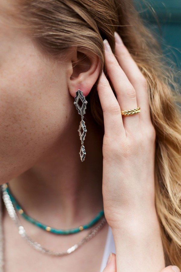 Sierra Winter Jewelry Astra Earrings - Sterling Silver Sierra Winter Jewelry Astra Earrings - Sterling Silver