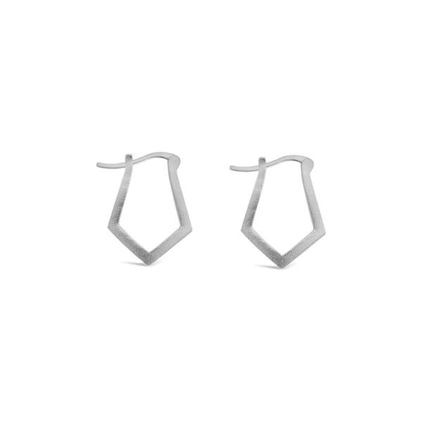 Sierra Winter Jewelry Delta Hoop Earrings - Sterling Silver Sierra Winter Jewelry Delta Hoop Earrings - Sterling Silver