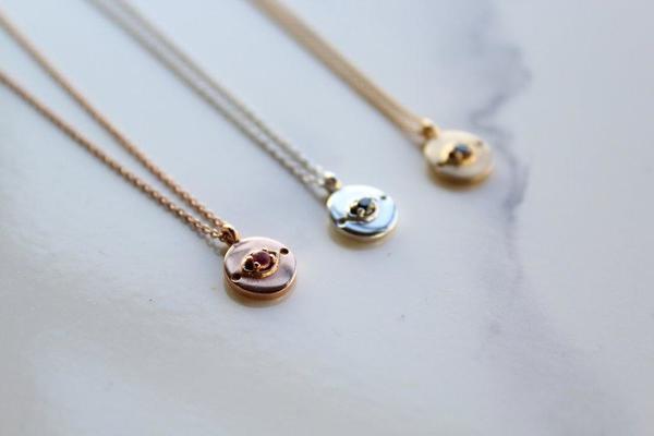 Sierra Winter Jewelry Evil Eye Necklace - Sterling Silver/Black Diamond Sierra Winter Jewelry Evil Eye Necklace - Sterling Silver/Black Diamond
