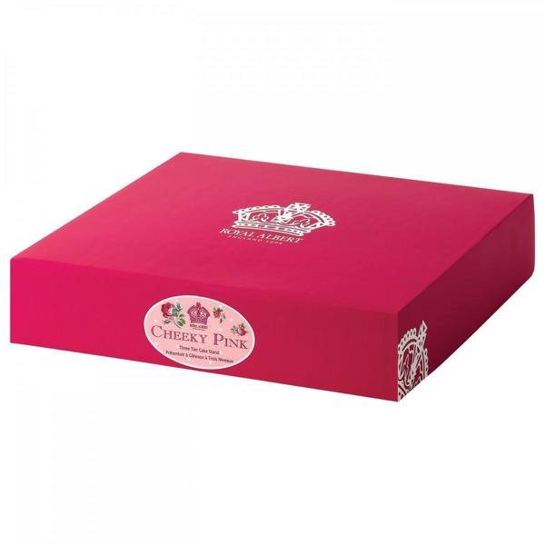 Cheeky Pink Vintage 3-Tier Cake Stand Cheeky Pink Vintage 3-Tier Cake Stand