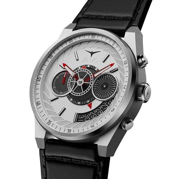 Zinvo Chrono Watch - Brushed Silver Zinvo Chrono Watch - Brushed Silver