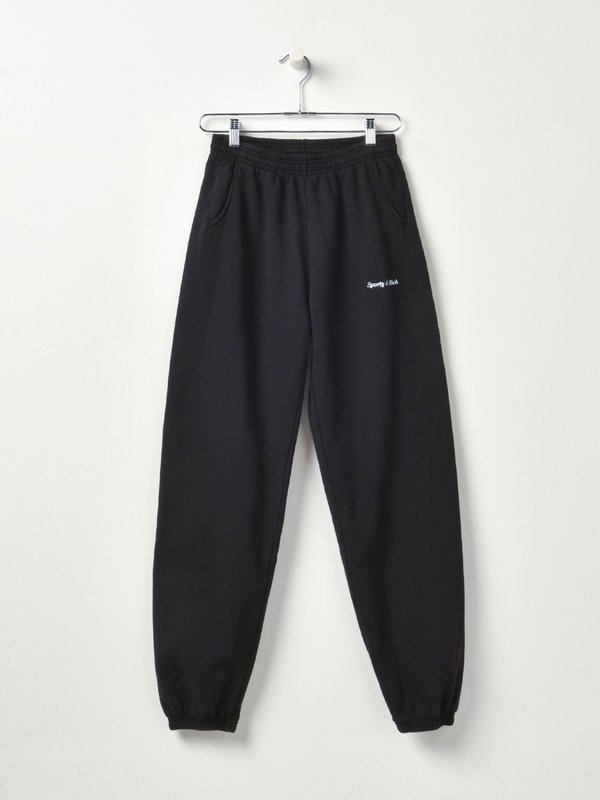 Classic Logo Sweatpant_Black/White Classic Logo Sweatpant_Black/White