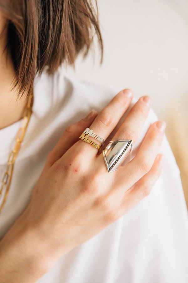 Sierra Winter Jewelry Mama Ring - Gold Vermeil Sierra Winter Jewelry Mama Ring - Gold Vermeil