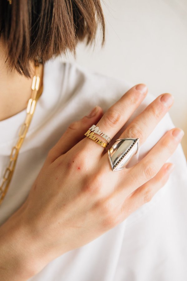 Sierra Winter Jewelry Mama Ring - Sterling Silver Sierra Winter Jewelry Mama Ring - Sterling Silver